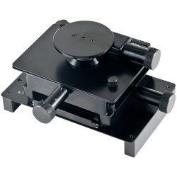 Masa microscop cu reglaj fin pe 2 axe si rotatie Masa microscop cu reglaj fin pe 2 axe si rotatie